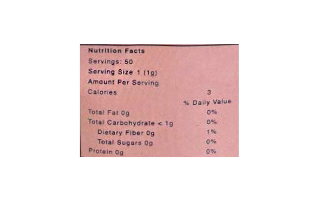 The Spicery Saffron Chai Masala    Pack  50 grams